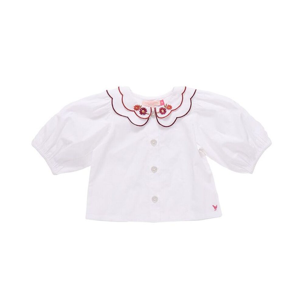 Pink Chicken Girls  Girls Darcy Top, White
